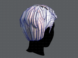 3d hair style for man v06 Model 3D