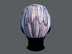 3d hair style for man v06 Model 3D