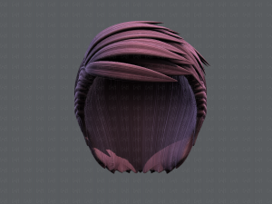 3d hair style for man v06 Model 3D