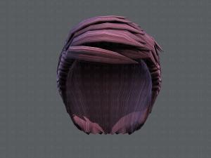3d hair style for man v06 Model 3D