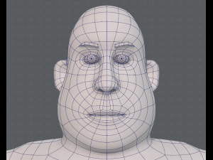 base mesh man character v09 3D मॉडल