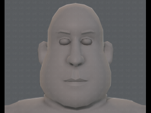 base mesh man character v09 3D मॉडल