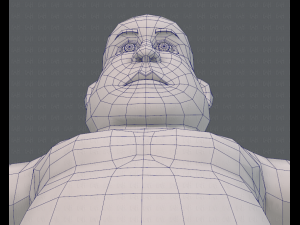 base mesh man character v09 3D मॉडल