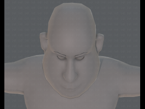 base mesh man character v09 3D मॉडल