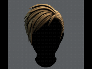 3d hair style for man v07 3D मॉडल