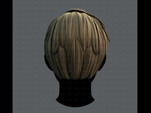 3d hair style for man v07 3D मॉडल