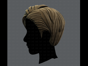3d hair style for man v07 3D मॉडल