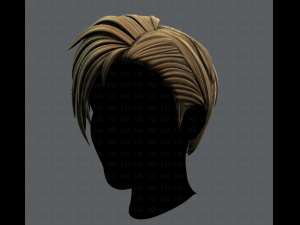 3d hair style for man v07 3D मॉडल
