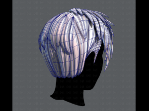 3d hair style for man v07 3D मॉडल