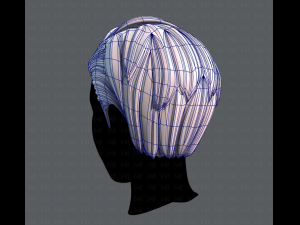 3d hair style for man v07 3D मॉडल