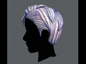 3d hair style for man v07 3D मॉडल