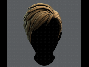 3d hair style for man v07 3D मॉडल