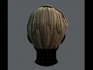 3d hair style for man v07 3D मॉडल