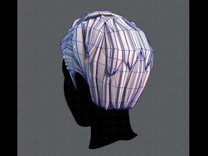 3d hair style for man v07 3D मॉडल
