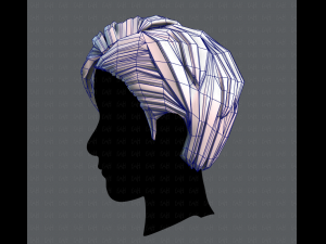 3d hair style for man v07 3D मॉडल