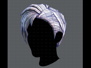 3d hair style for man v07 3D मॉडल