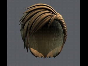 3d hair style for man v07 3D मॉडल