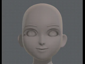 personagem de menina de malha b&aacute;sicav04 Modelo 3D