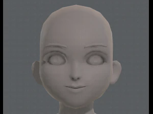 personagem de menina de malha b&aacute;sicav04 Modelo 3D