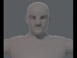 base mesh man character v10 3D Model
