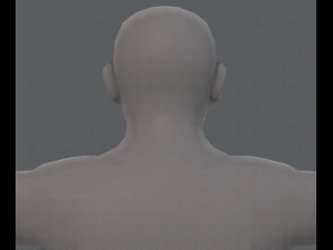 base mesh man character v10 3D Model