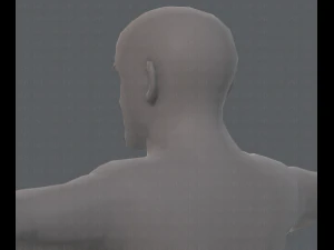 base mesh man character v10 3D Model