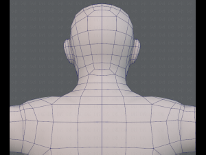 base mesh man character v10 3D मॉडल