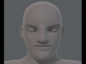 base mesh man character v10 3D मॉडल