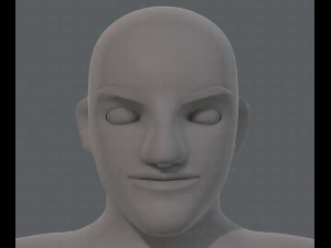 base mesh man character v10 3D Model