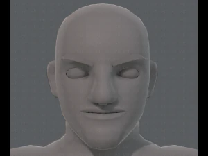 base mesh man character v10 3D Model