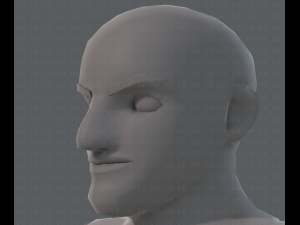 base mesh man character v10 3D मॉडल