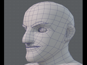 base mesh man character v10 3D मॉडल