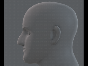 base mesh man character v10 3D मॉडल