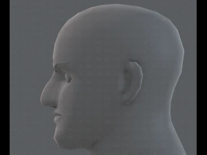 base mesh man character v10 3D Model