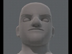 base mesh man character v10 3D Model