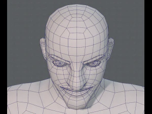 base mesh man character v10 3D Model