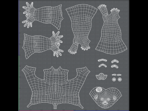 base mesh man character v10 3D मॉडल
