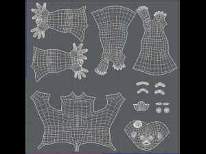 base mesh man character v10 3D Model