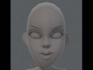 base mesh woman 10 3D Model