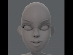 base mesh woman 10 3D Model