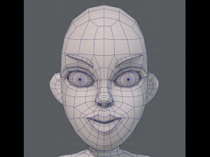 base mesh woman 10 3D Model