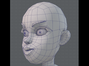 base mesh woman 10 3D Model
