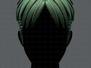 3d hair style for man v08 3D Model