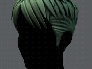 3d hair style for man v08 3D मॉडल