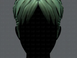 3d hair style for man v08 3D Model