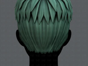 3d hair style for man v08 3D Model