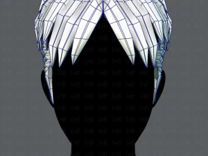 3d hair style for man v08 3D Model
