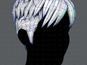 3d hair style for man v08 3D मॉडल