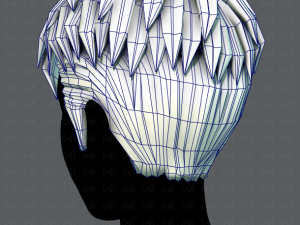3d hair style for man v08 3D मॉडल