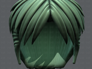 3d hair style for man v08 3D मॉडल